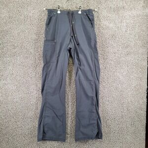 Lot of 2 Spread Good Cheer Scrub Pants Women Small Gray Drawstring Medical Nurse